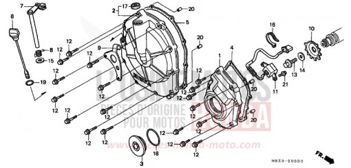 CARTER D'EMBRAYAGE CB600FY de 2000